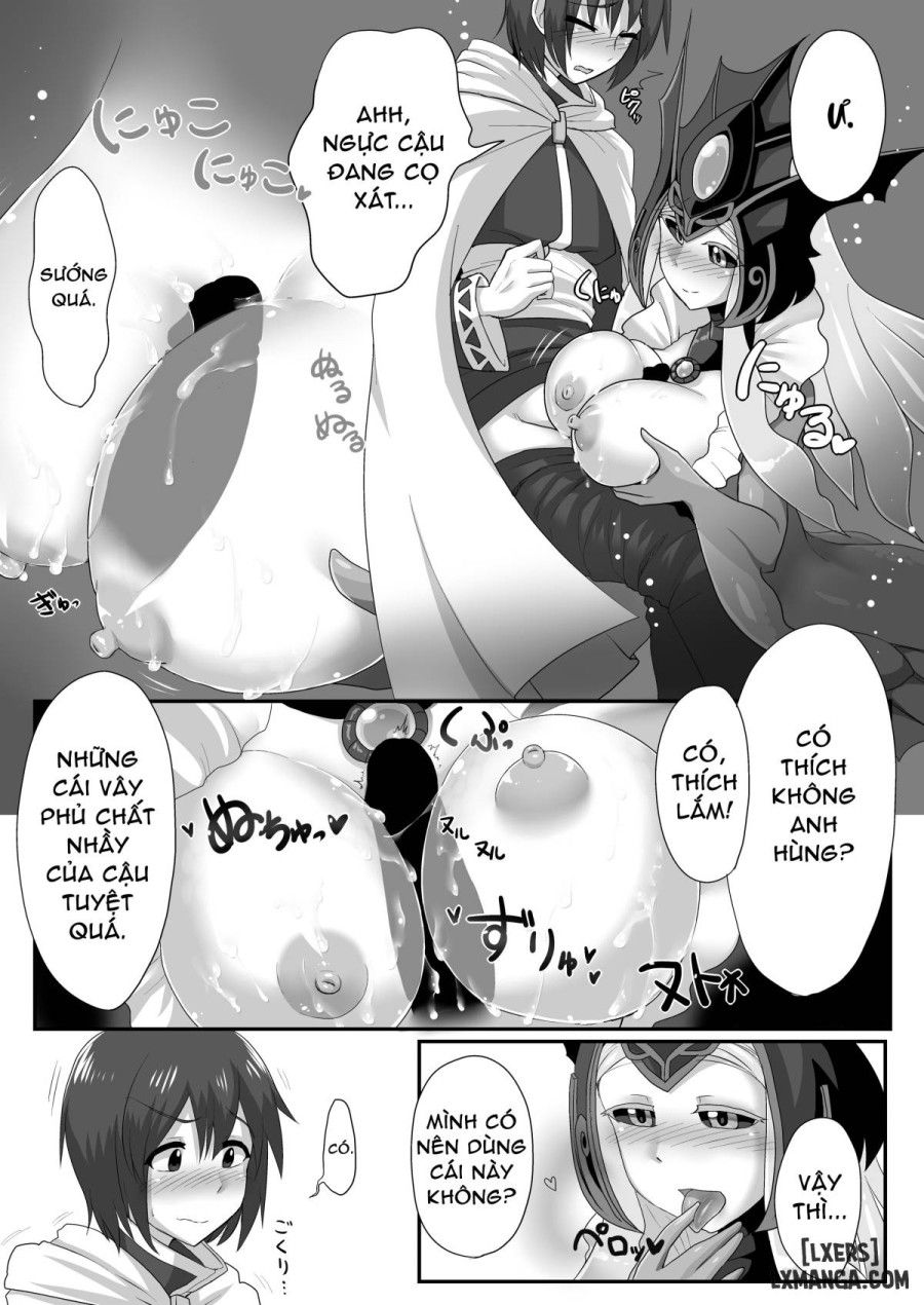 Konpeki To Shiroawa Oneshot page 11 - Giả Dược