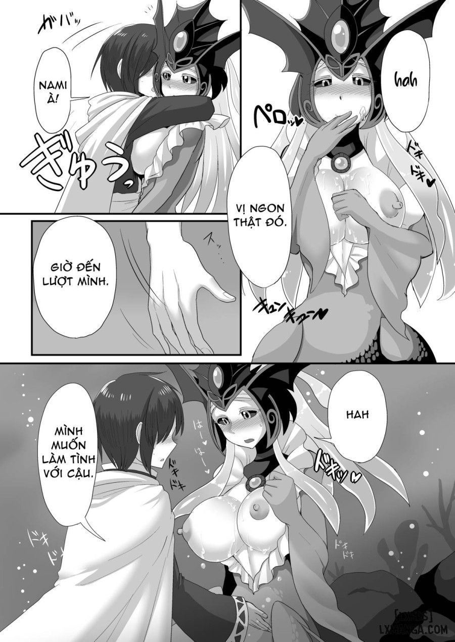 Konpeki To Shiroawa Oneshot page 14 - Giả Dược