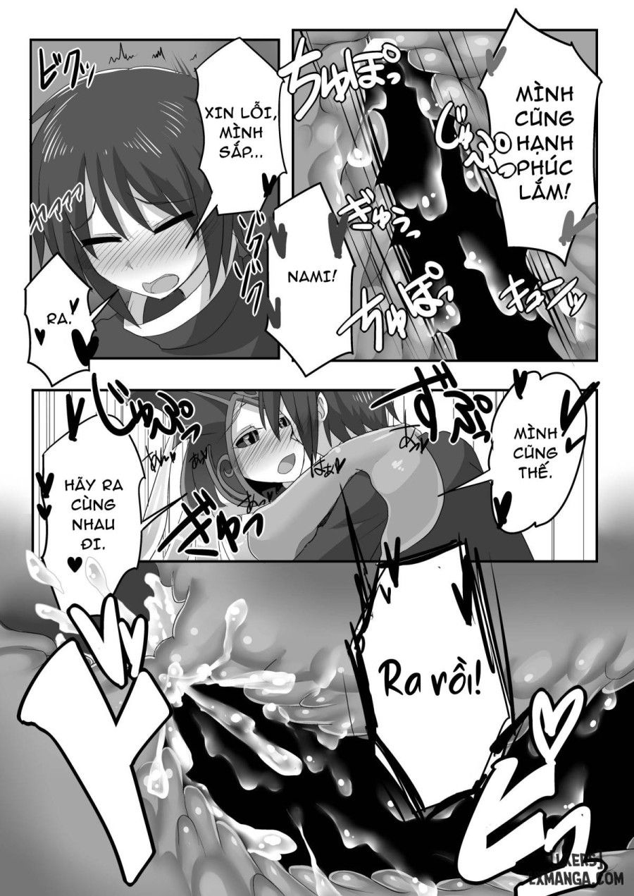 Konpeki To Shiroawa Oneshot page 22 - Giả Dược