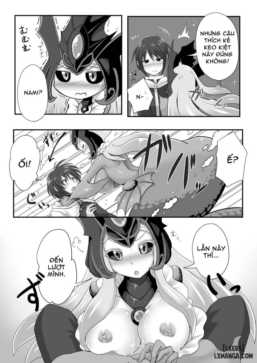 Konpeki To Shiroawa Oneshot page 9 - Giả Dược