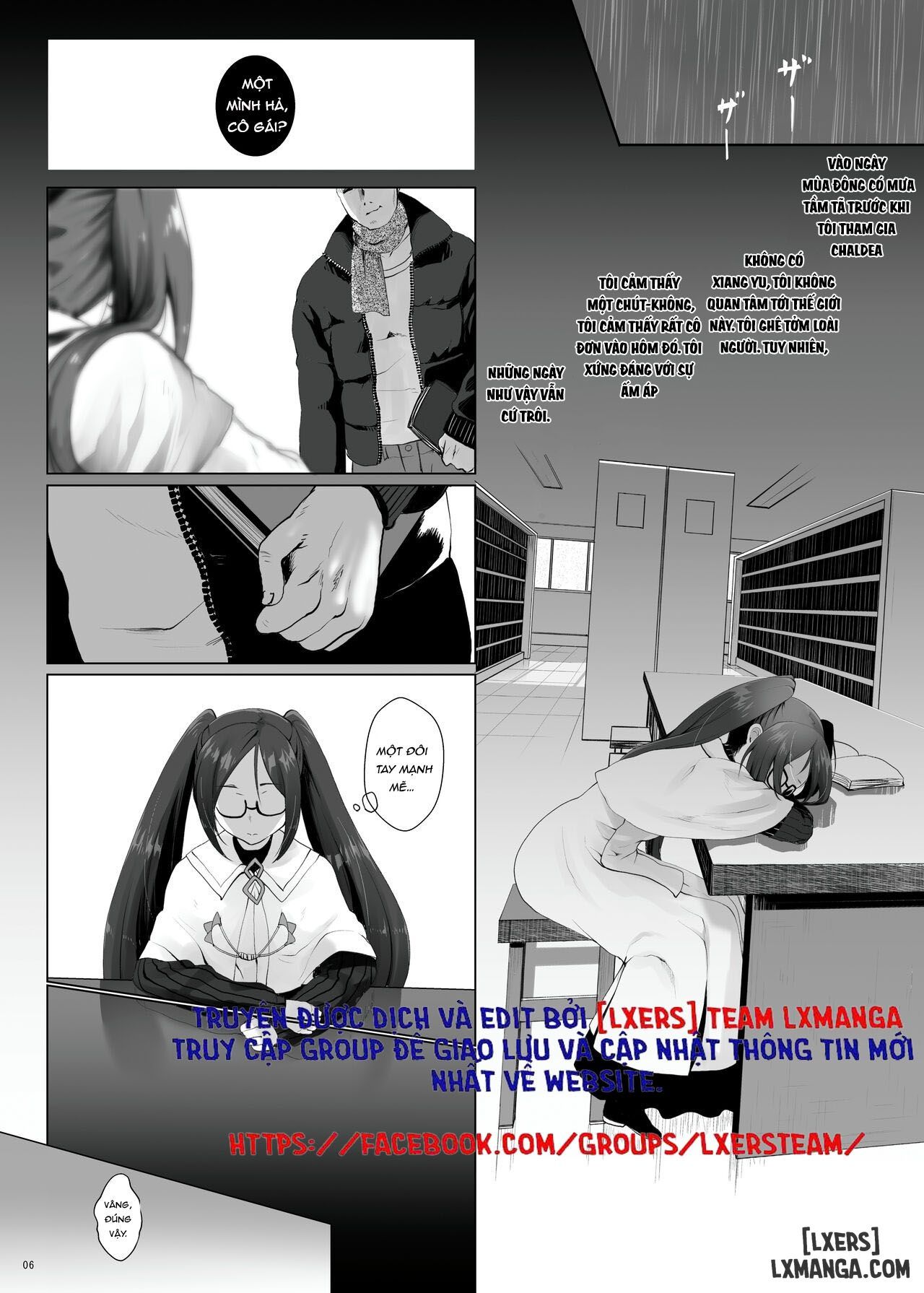 đọc truyện Konya Sabishii Hinageshi Wa Oneshot ảnh 6 tại Thiên Thai Truyện