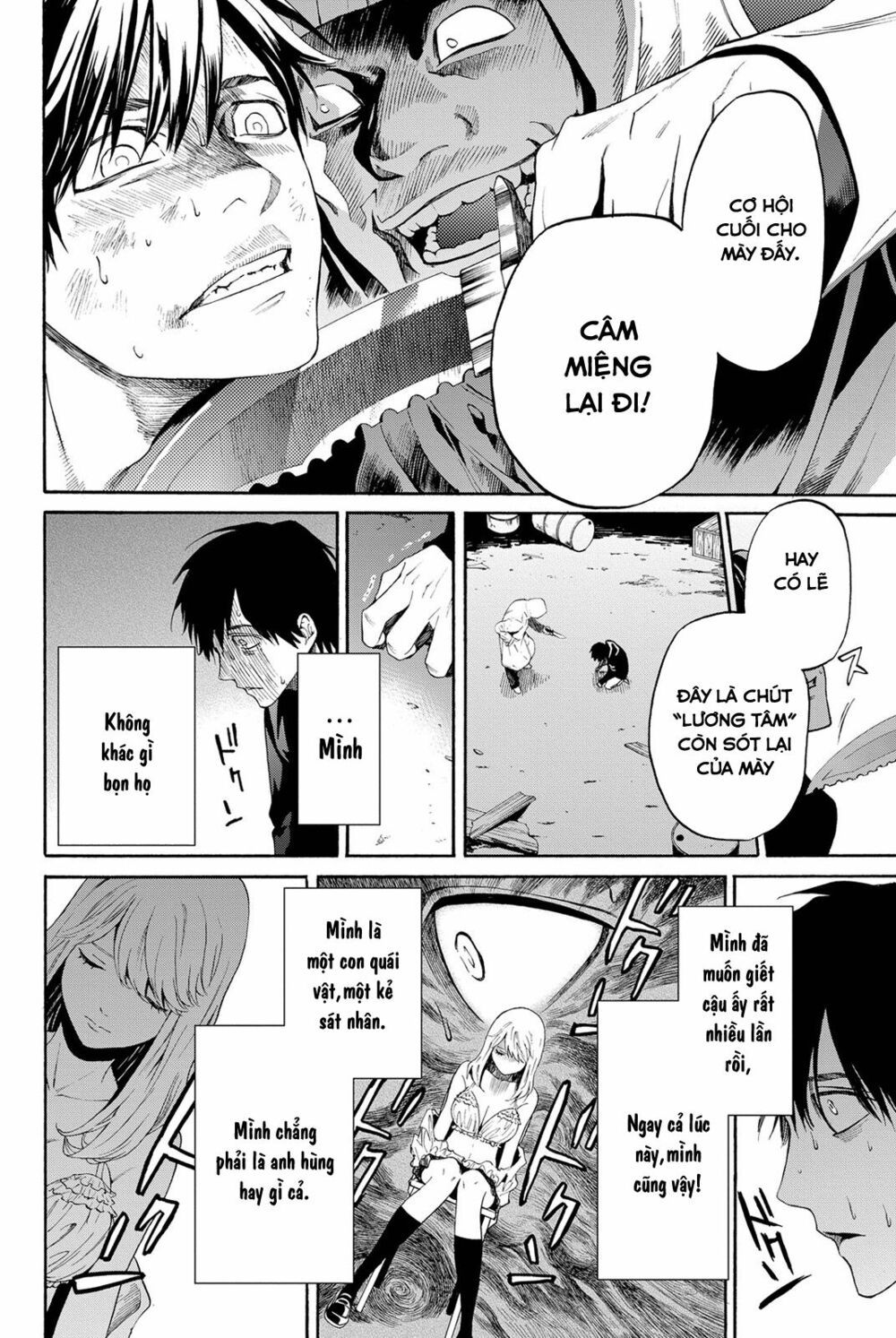 đọc truyện Konya Wa Tsuki Ga Kirei Desu Ga, Toriaezu Shi Ne Chương 3 ảnh 28 tại Thiên Thai Truyện