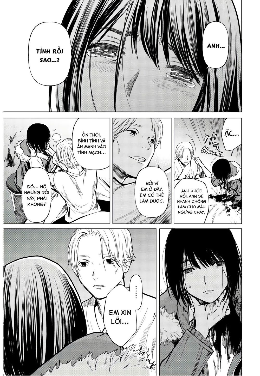 đọc truyện Konya Wa Tsuki Ga Kirei Desu Ga, Toriaezu Shi Ne Chương 39 ảnh 35 tại Thiên Thai Truyện