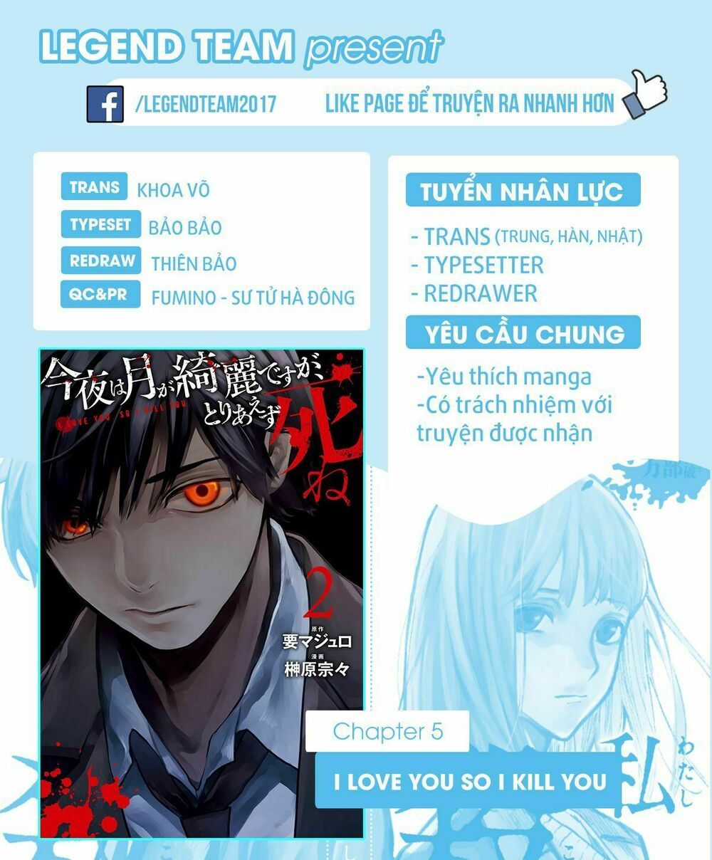 đọc truyện Konya Wa Tsuki Ga Kirei Desu Ga, Toriaezu Shi Ne Chương 5 ảnh 4 tại Thiên Thai Truyện