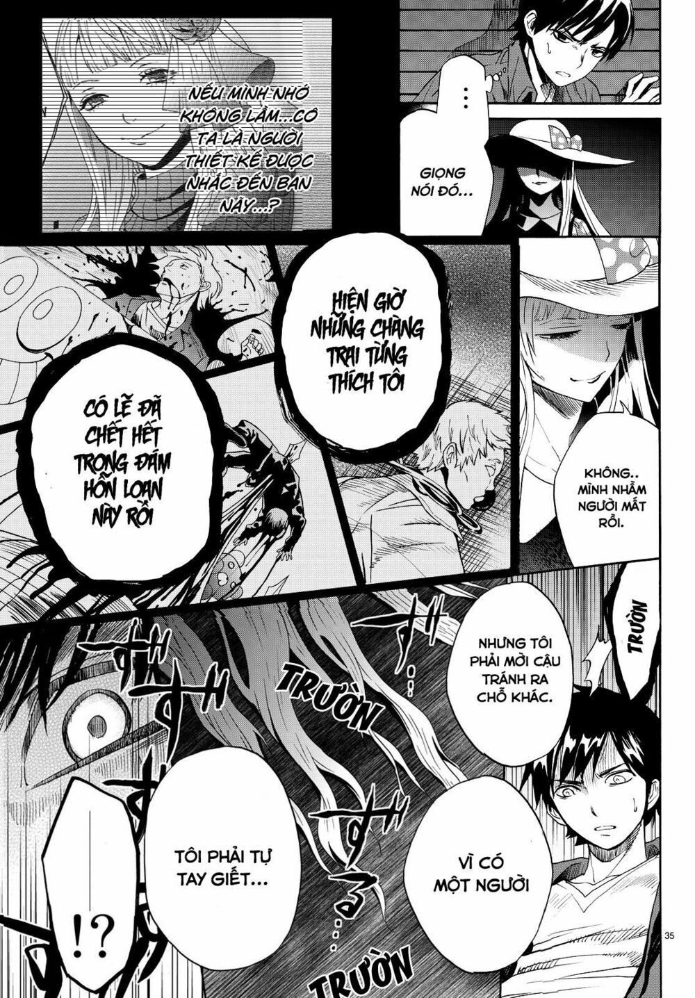 đọc truyện Konya Wa Tsuki Ga Kirei Desu Ga, Toriaezu Shi Ne Chương 5 ảnh 38 tại Thiên Thai Truyện