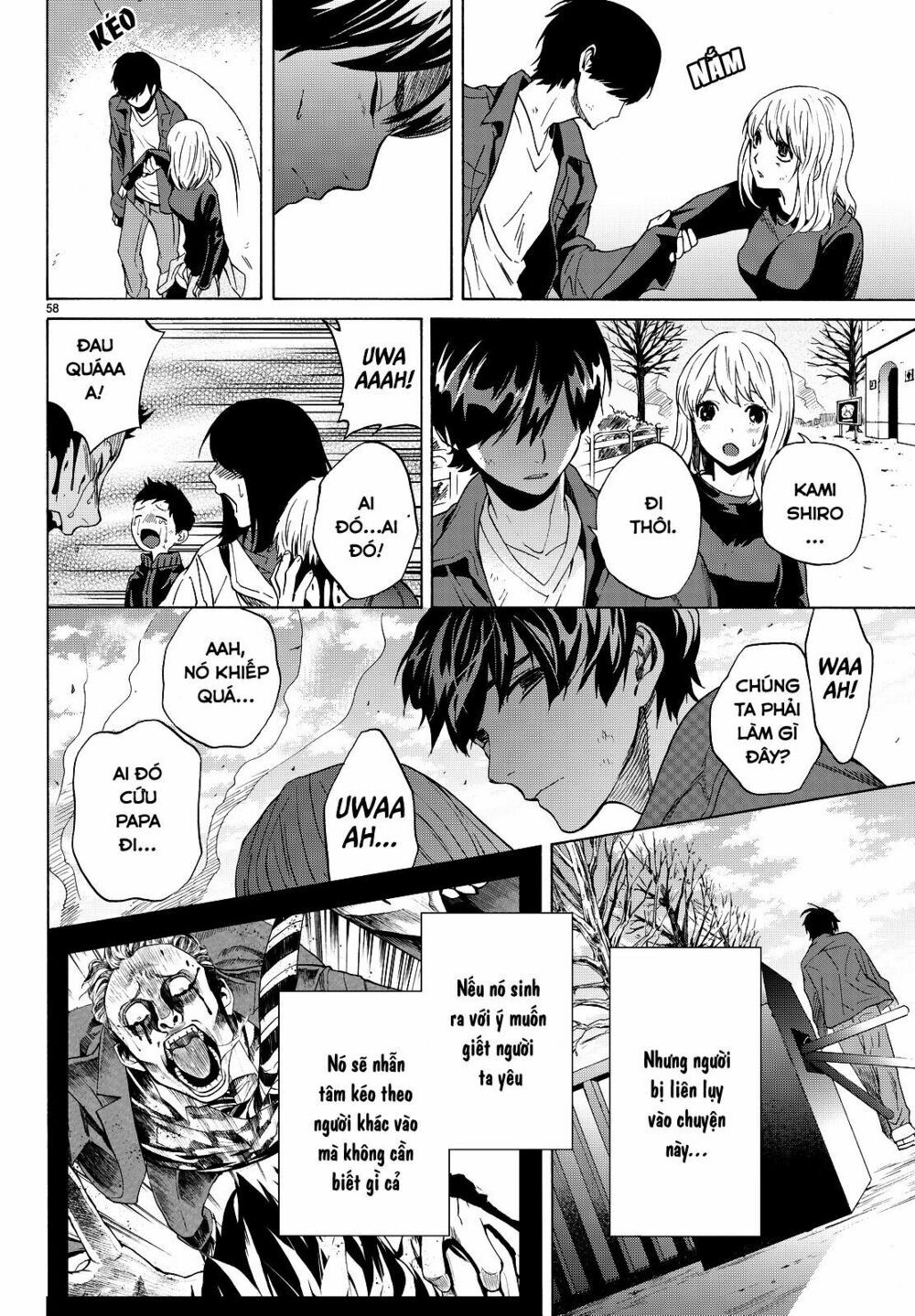 đọc truyện Konya Wa Tsuki Ga Kirei Desu Ga, Toriaezu Shi Ne Chương 5 ảnh 60 tại Thiên Thai Truyện