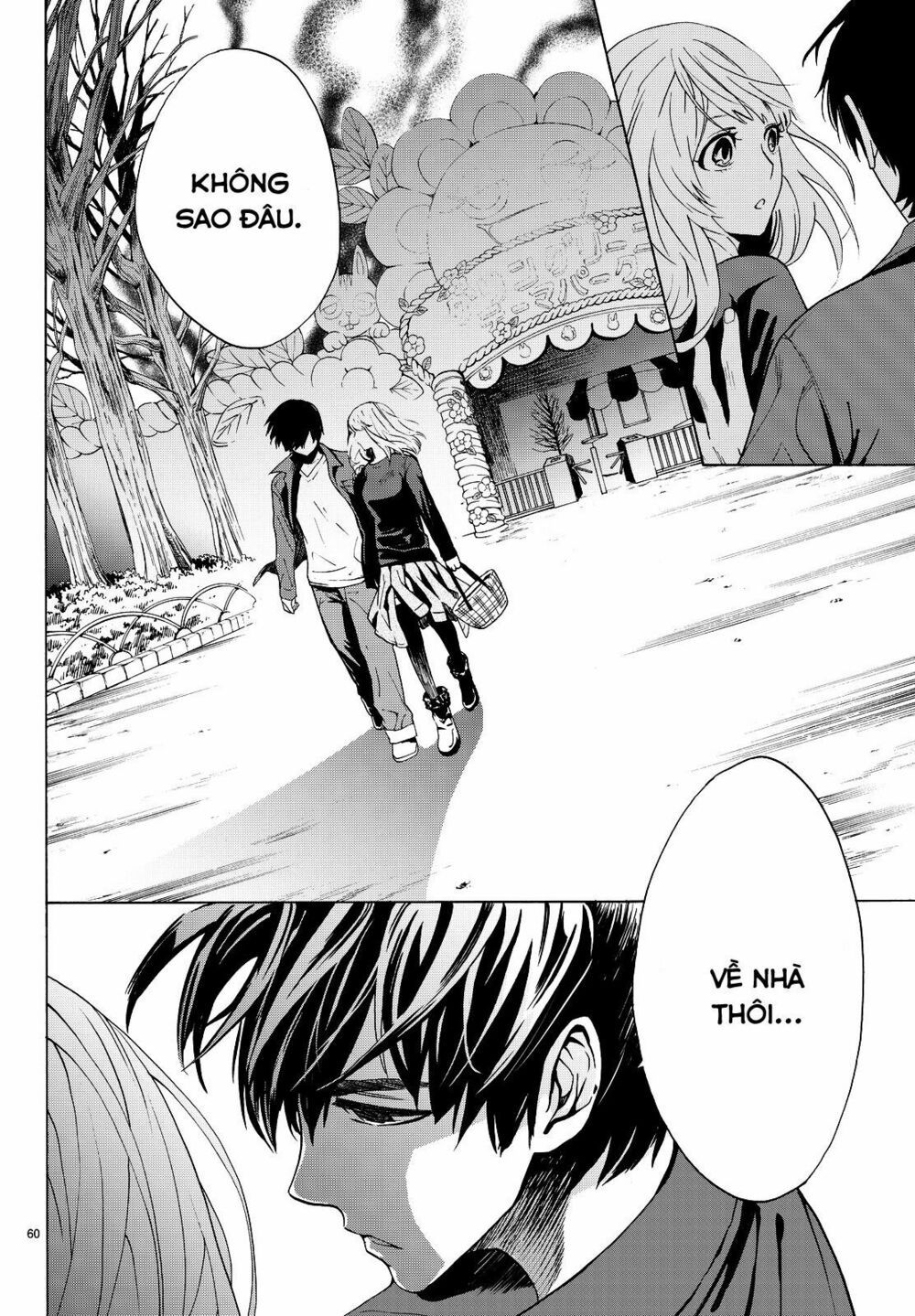 đọc truyện Konya Wa Tsuki Ga Kirei Desu Ga, Toriaezu Shi Ne Chương 5 ảnh 62 tại Thiên Thai Truyện