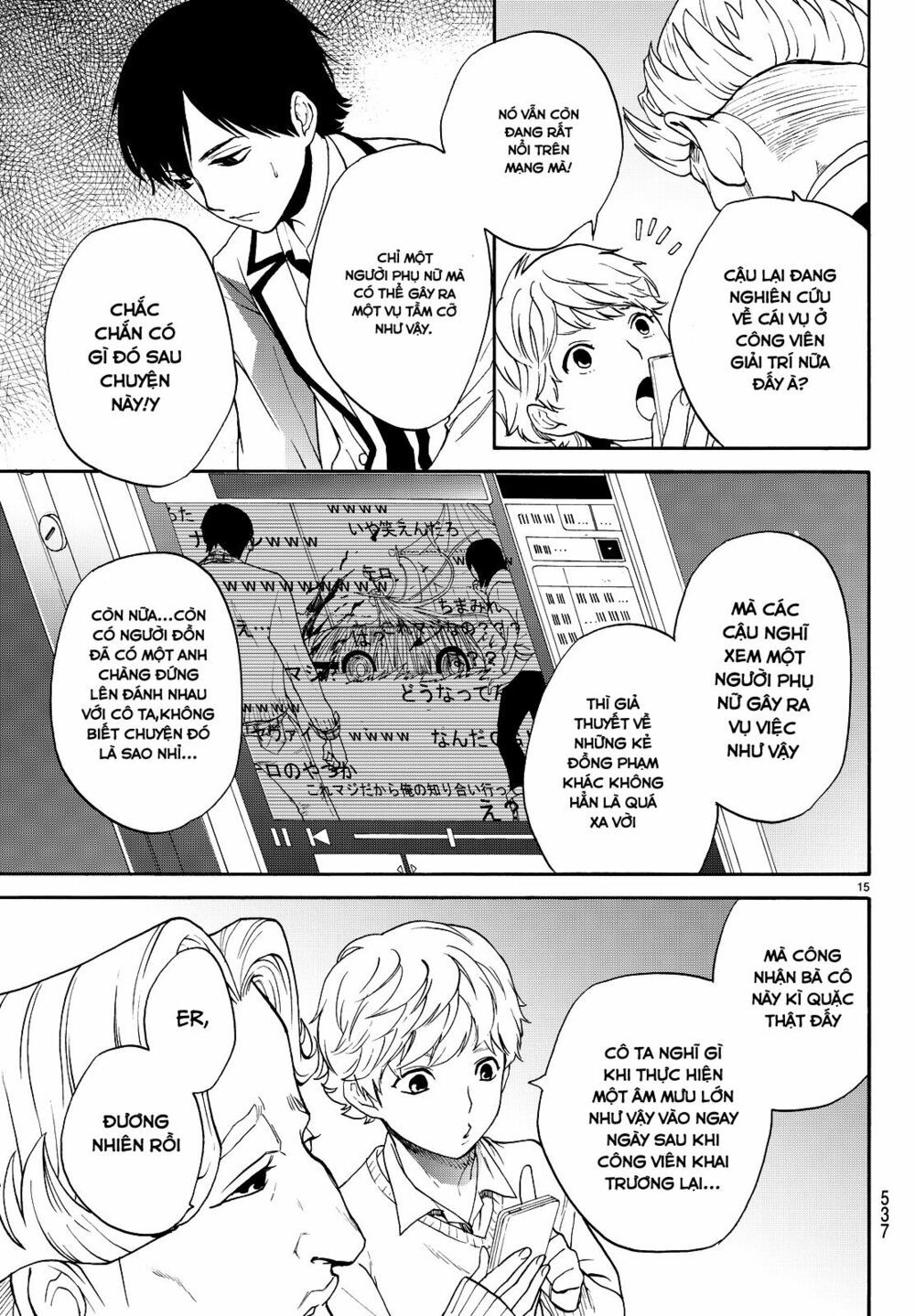 đọc truyện Konya Wa Tsuki Ga Kirei Desu Ga, Toriaezu Shi Ne Chương 6 ảnh 18 tại Thiên Thai Truyện