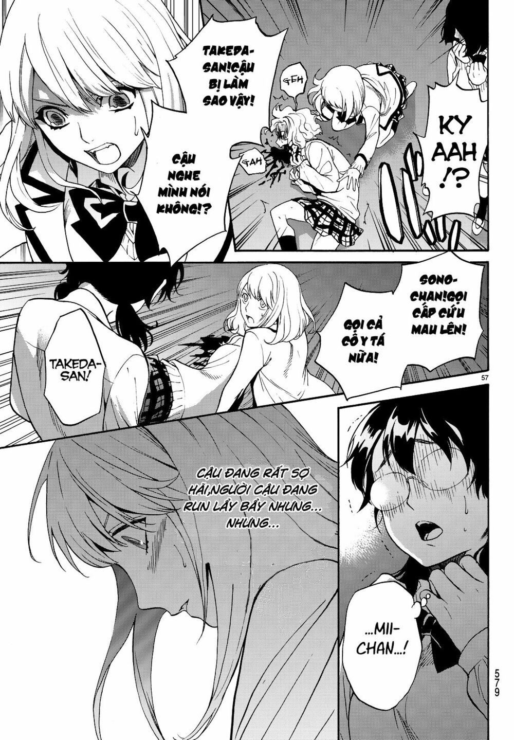 đọc truyện Konya Wa Tsuki Ga Kirei Desu Ga, Toriaezu Shi Ne Chương 6 ảnh 57 tại Thiên Thai Truyện