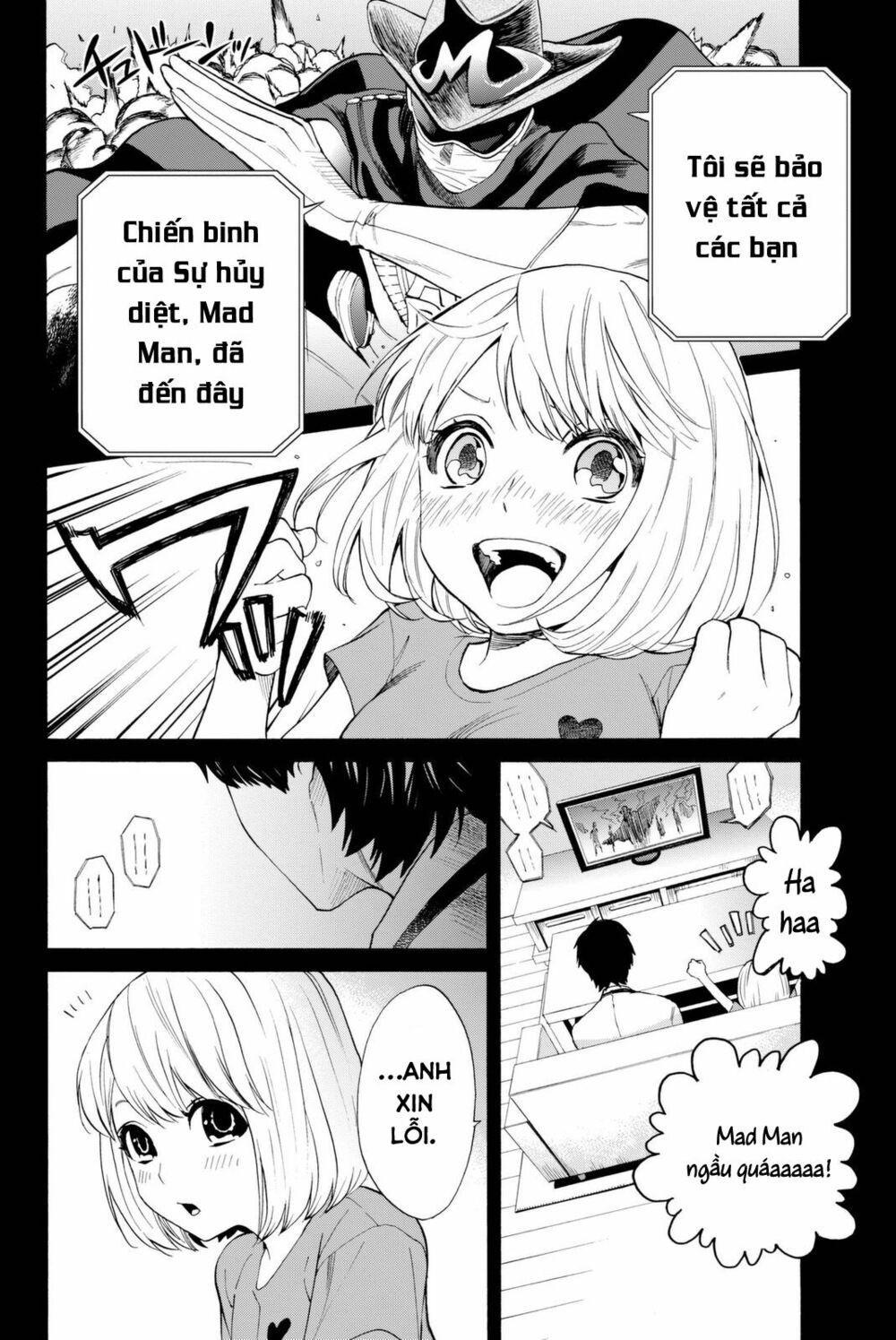 đọc truyện Konya Wa Tsuki Ga Kirei Desu Ga, Toriaezu Shi Ne Chương 9 ảnh 7 tại Thiên Thai Truyện