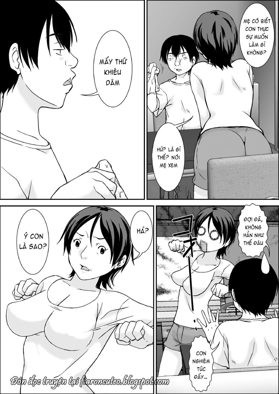 đọc truyện Kora! Anta Hahaoya O Kudoite Nani Shiyou Tte Iu No Oneshot ảnh 5 tại Thiên Thai Truyện