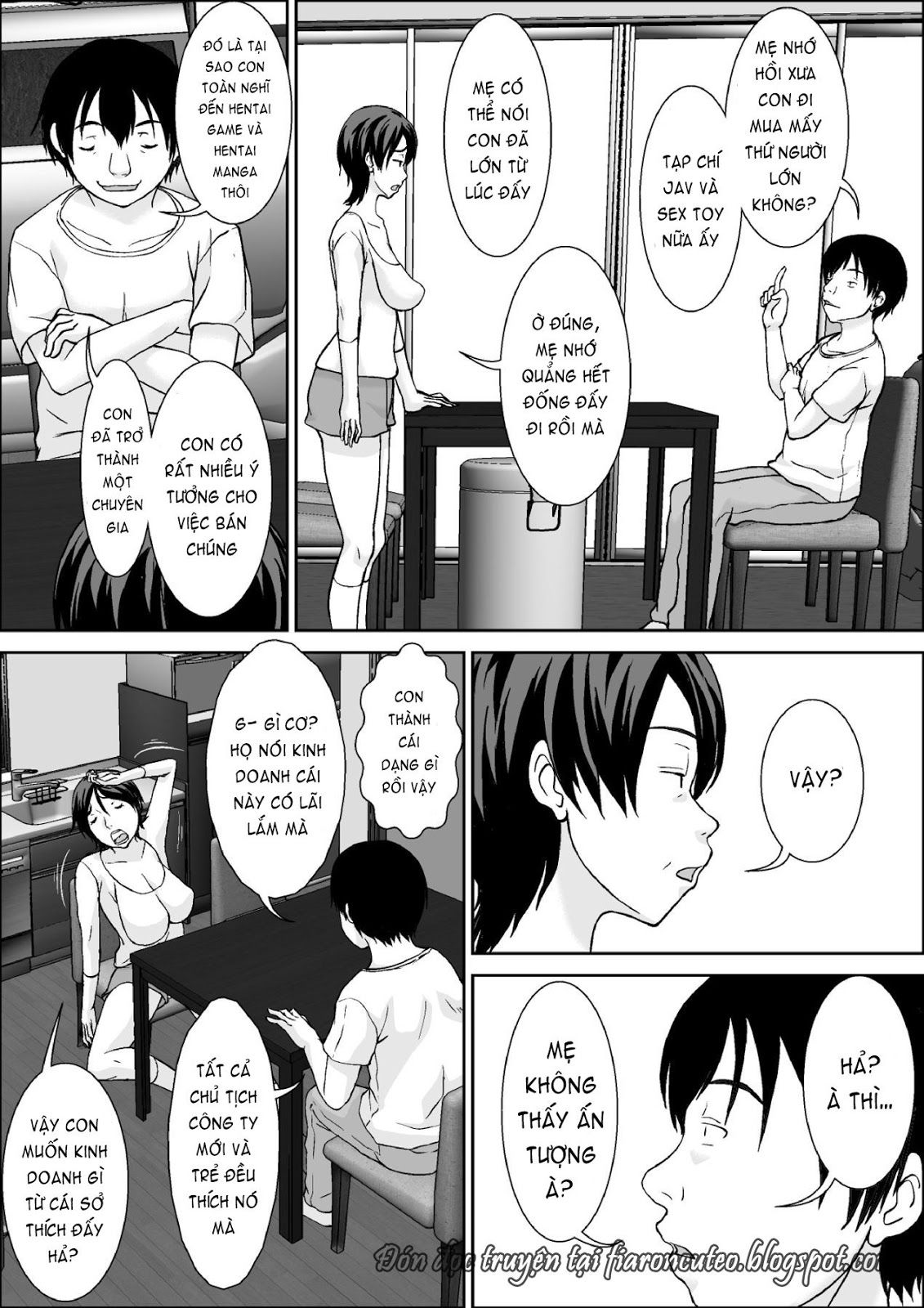 đọc truyện Kora! Anta Hahaoya O Kudoite Nani Shiyou Tte Iu No Oneshot ảnh 6 tại Thiên Thai Truyện