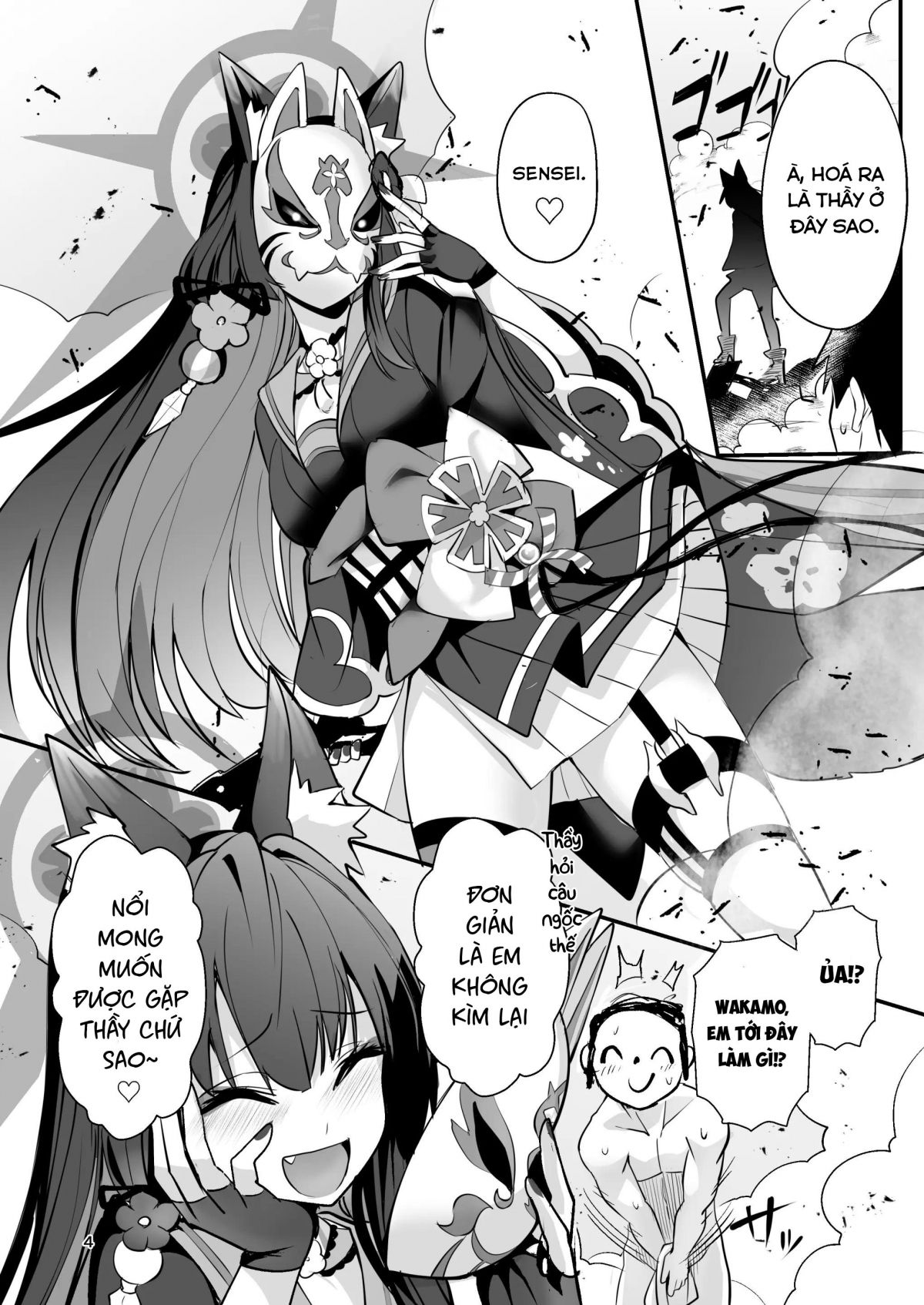 đọc truyện Kosaka Wakamo Wa Aitakute Oneshot ảnh 4 tại Thiên Thai Truyện