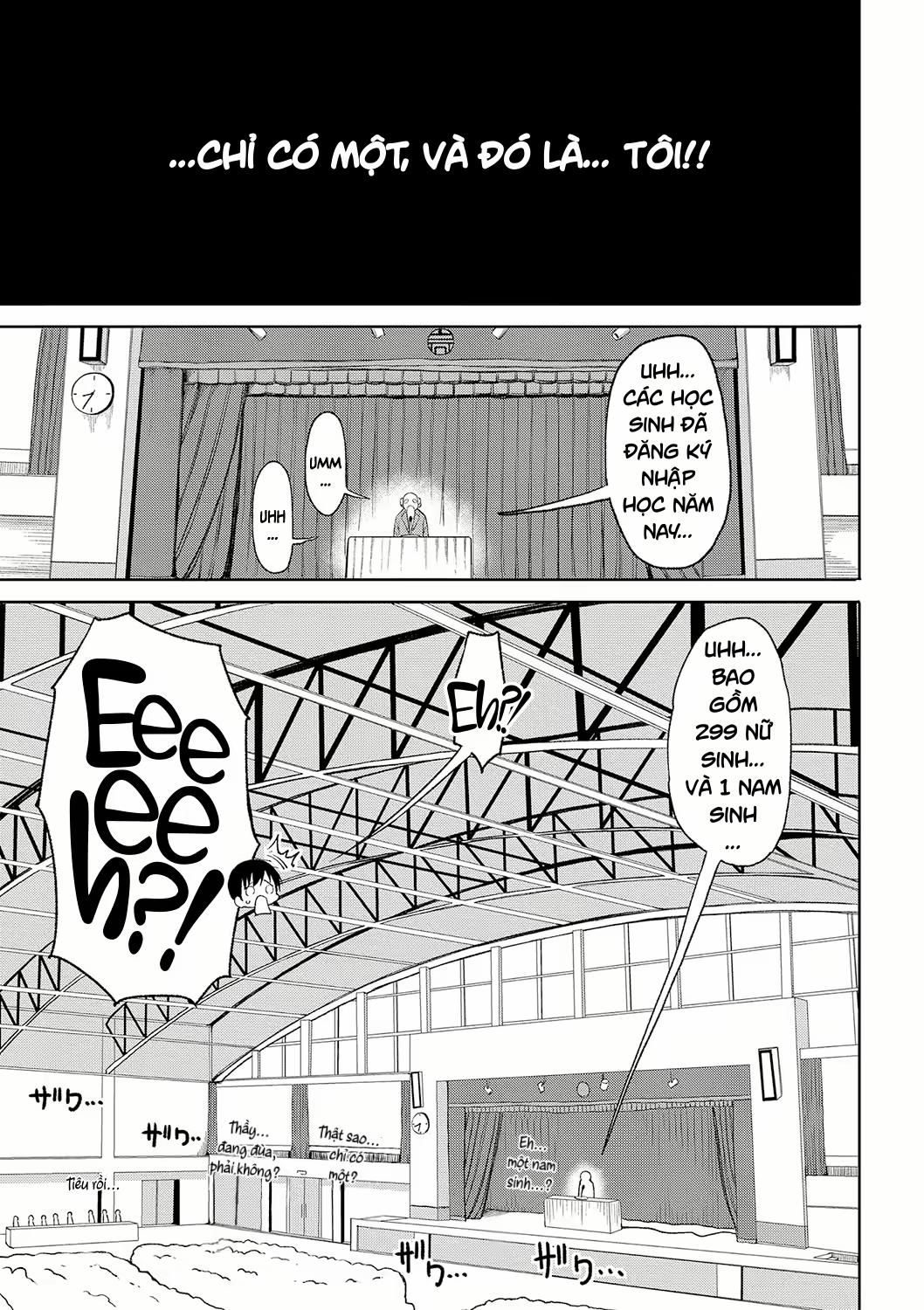 đọc truyện Kotoshi Kara Kyougaku No Gakkou Ni Nyuugaku Shitara Otoko Ga Boku Dake Datta Chương 1 ảnh 4 tại Thiên Thai Truyện