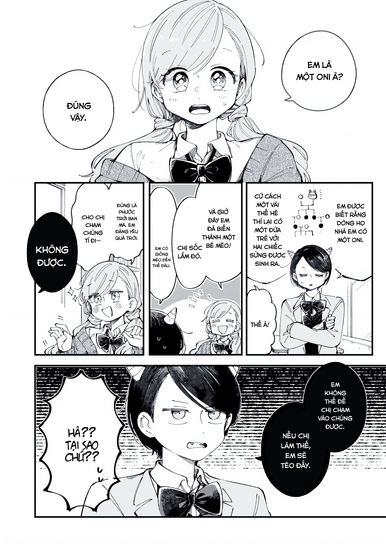 đọc truyện Kouhai Của Tôi Là Oni Chương 1 ảnh 3 tại Thiên Thai Truyện