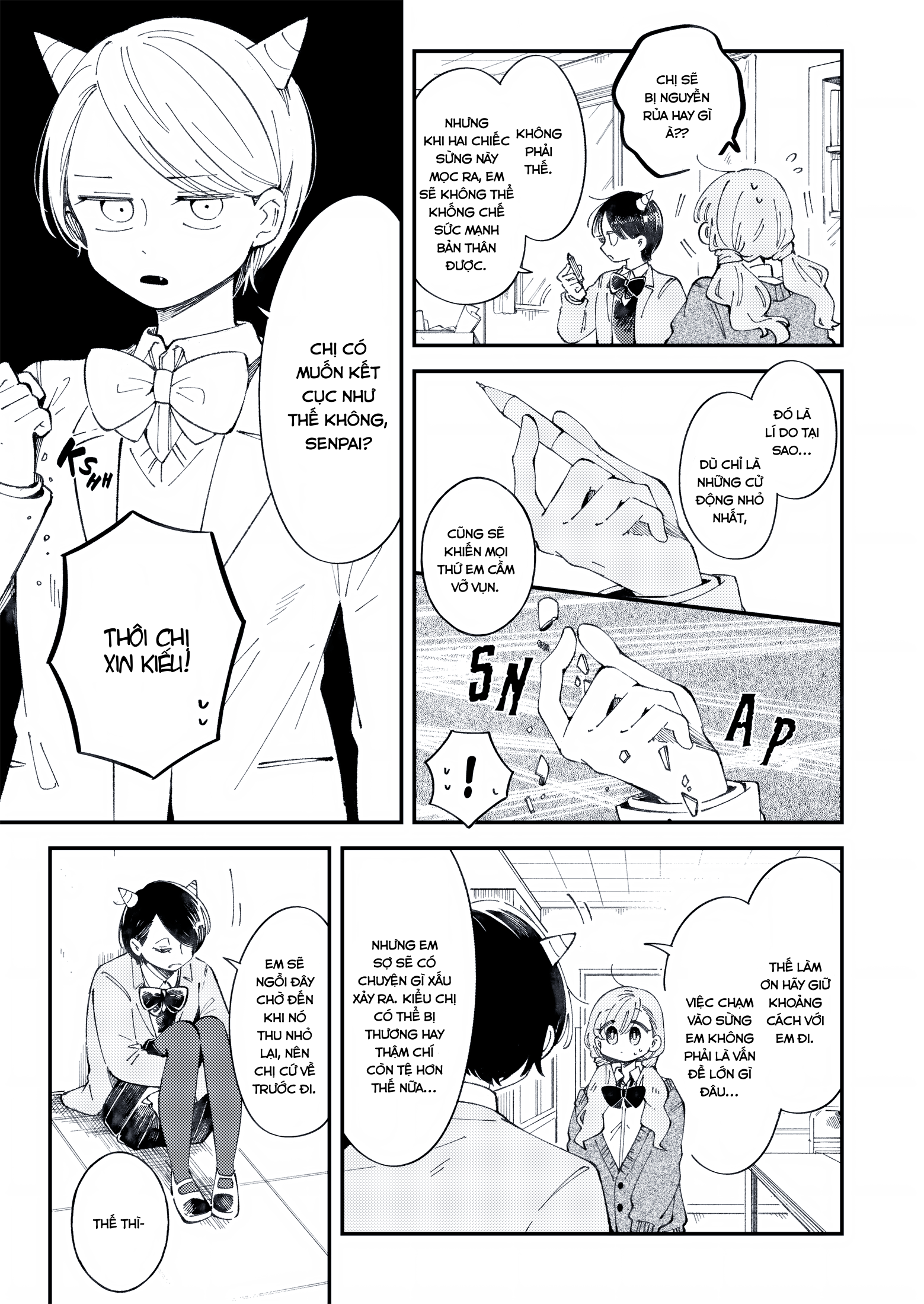 đọc truyện Kouhai Của Tôi Là Oni Chương 1 ảnh 4 tại Thiên Thai Truyện