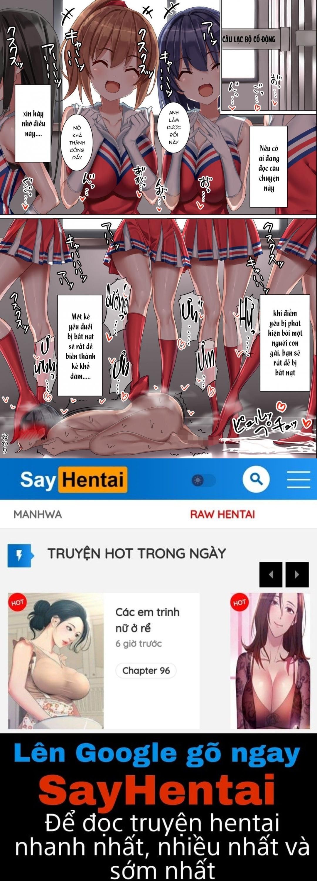 đọc truyện Kouhai Do-s Cheerleader Ni Do-m Choukyou Sareta Otoko No Hanashi Oneshot ảnh 52 tại Thiên Thai Truyện