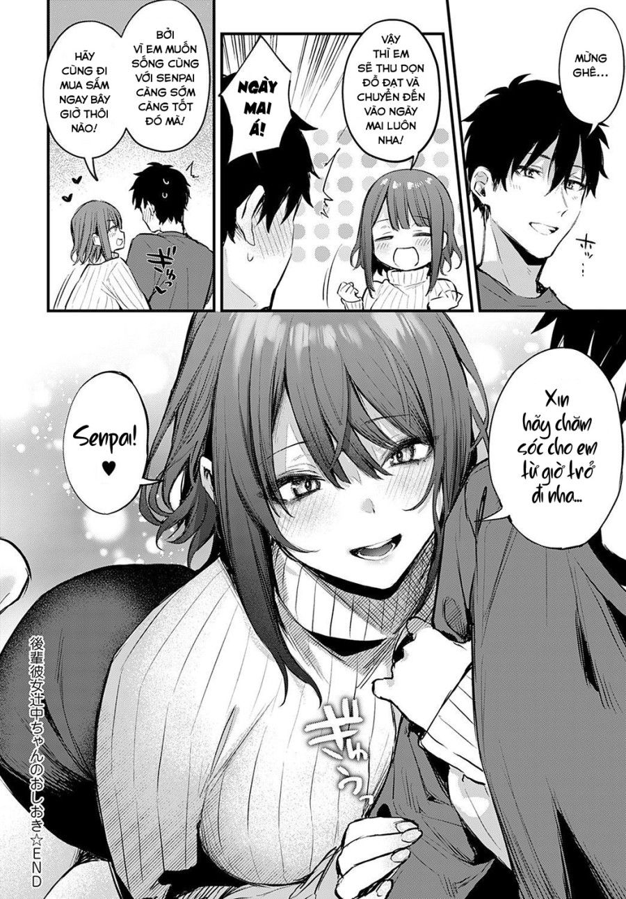 Kouhai Kanojo Tsujinaka-chan No Oshioki Oneshot page 31 - Giả Dược