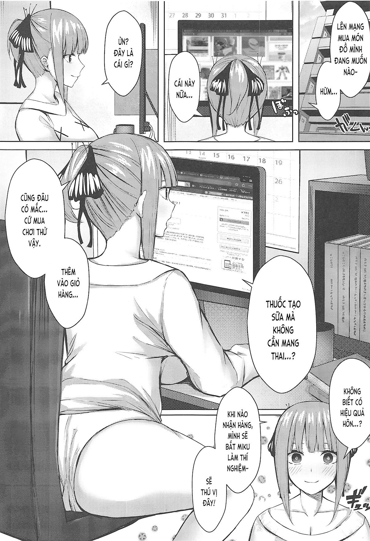 đọc truyện Kouhei Ni Ikou Ze!! - 2toubun No Sex With Milk Oneshot ảnh 2 tại Giả Dược