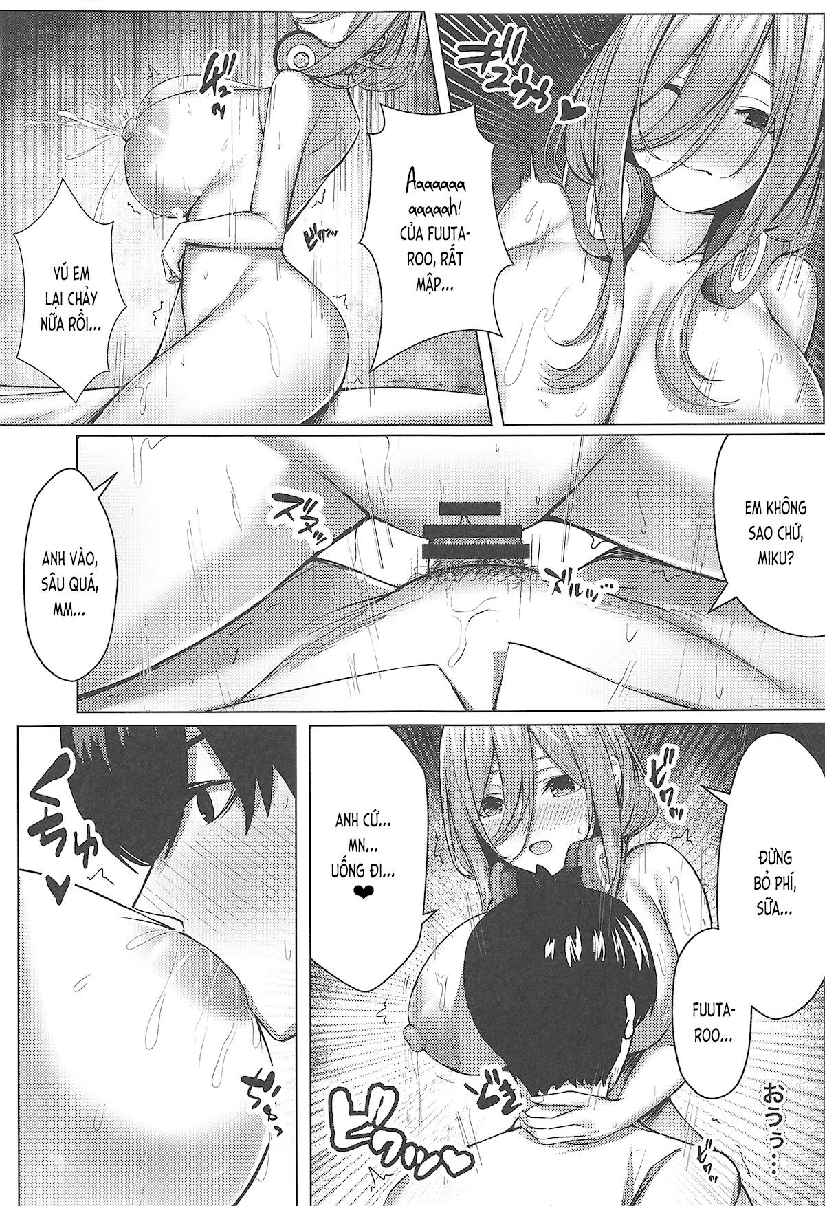đọc truyện Kouhei Ni Ikou Ze!! - 2toubun No Sex With Milk Oneshot ảnh 16 tại Giả Dược