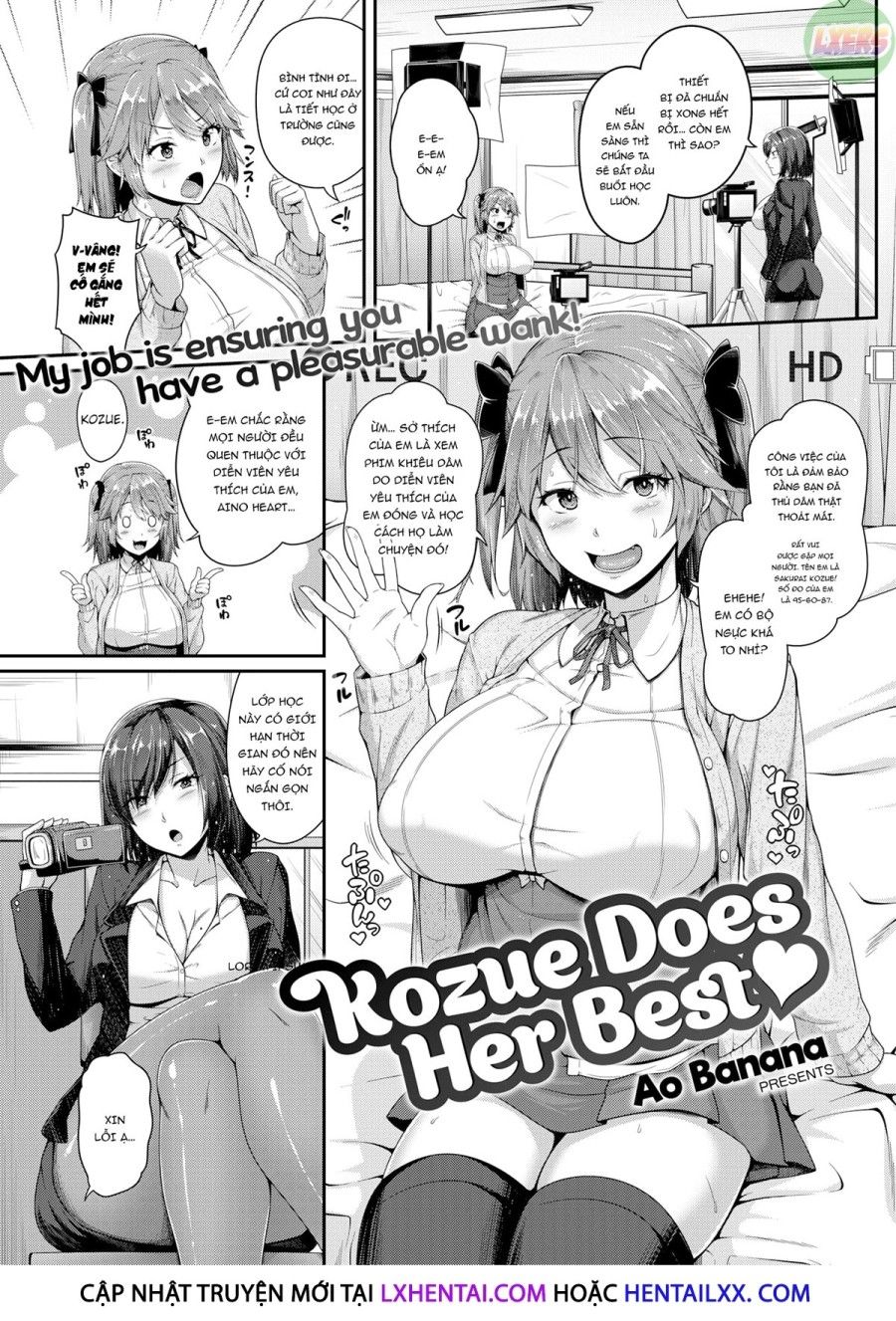 Kozue Làm Điều Mà Cô Ấy Giỏi Nhất Oneshot page 5 - Giả Dược