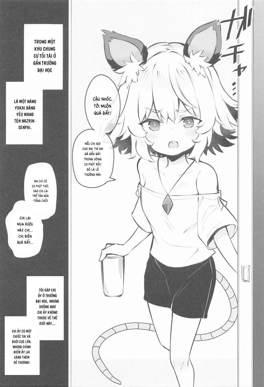 Kozukuri Jouzu Na Nazrin Senpai Oneshot page 2 - Giả Dược