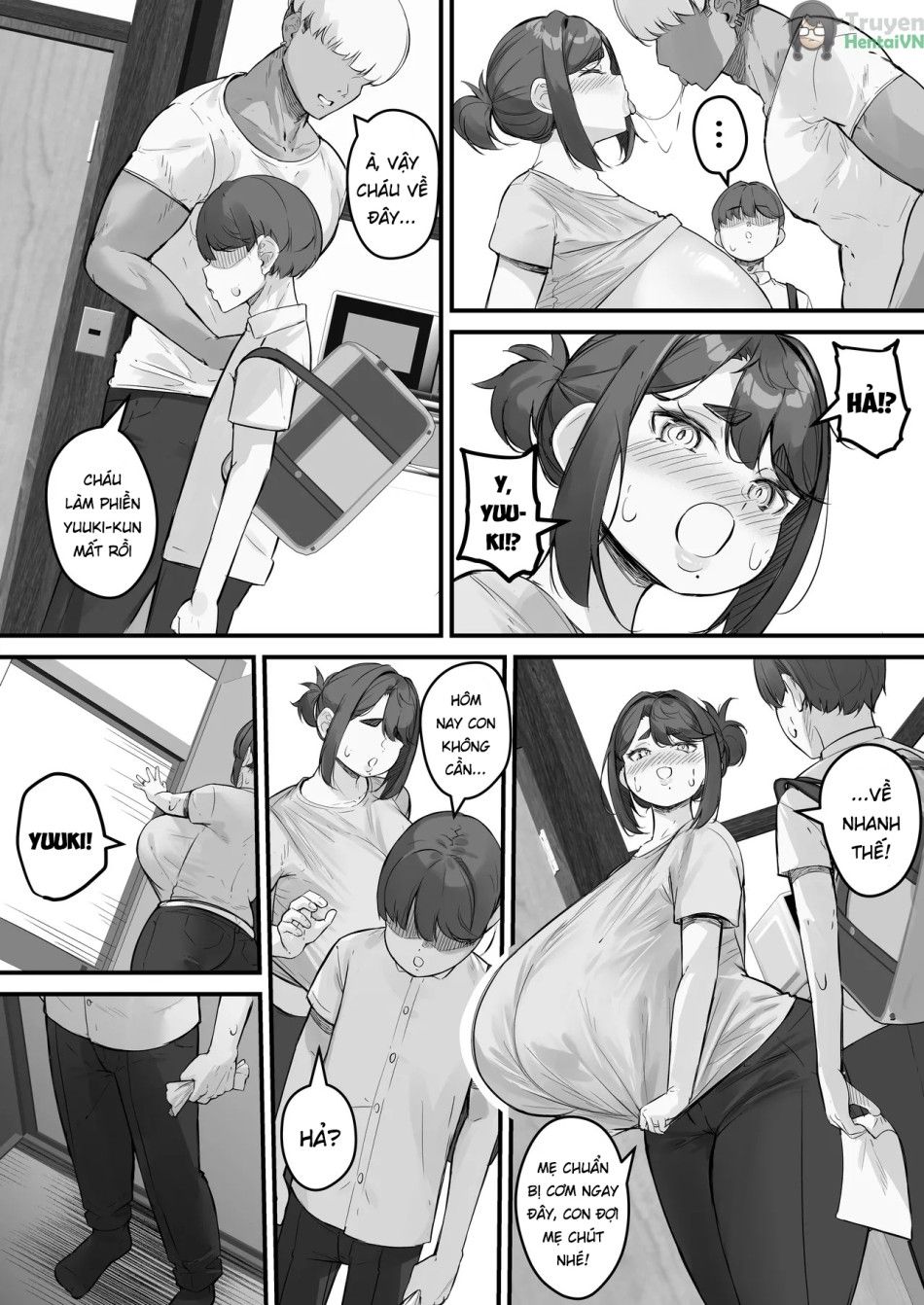 (kuchi Ve) Chara Otoko Ni Netorareru Tare Deka Onba San 1 Oneshot page 15 - Giả Dược