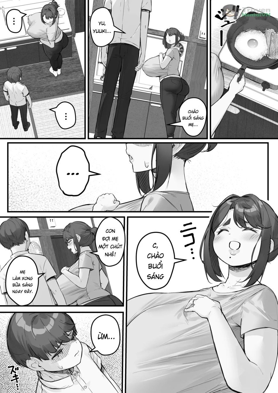 (kuchi Ve) Chara Otoko Ni Netorareru Tare Deka Onba San 1 Oneshot page 23 - Giả Dược