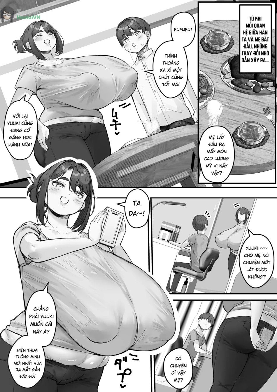 (kuchi Ve) Chara Otoko Ni Netorareru Tare Deka Onba San 1 Oneshot page 24 - Giả Dược