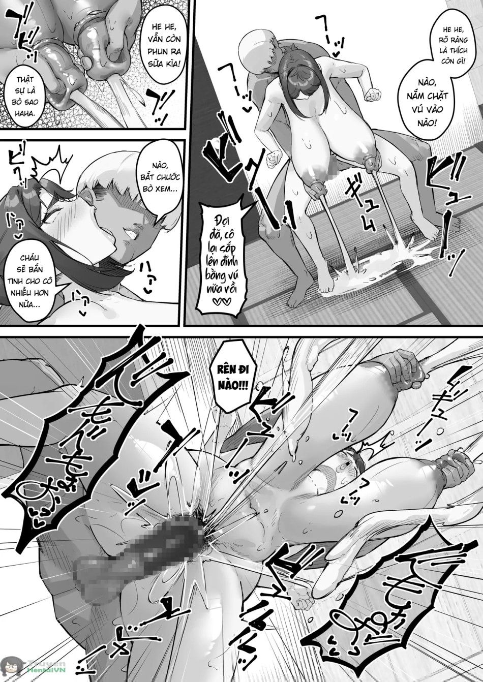 (kuchi Ve) Chara Otoko Ni Netorareru Tare Deka Onba San 1 Oneshot page 44 - Giả Dược
