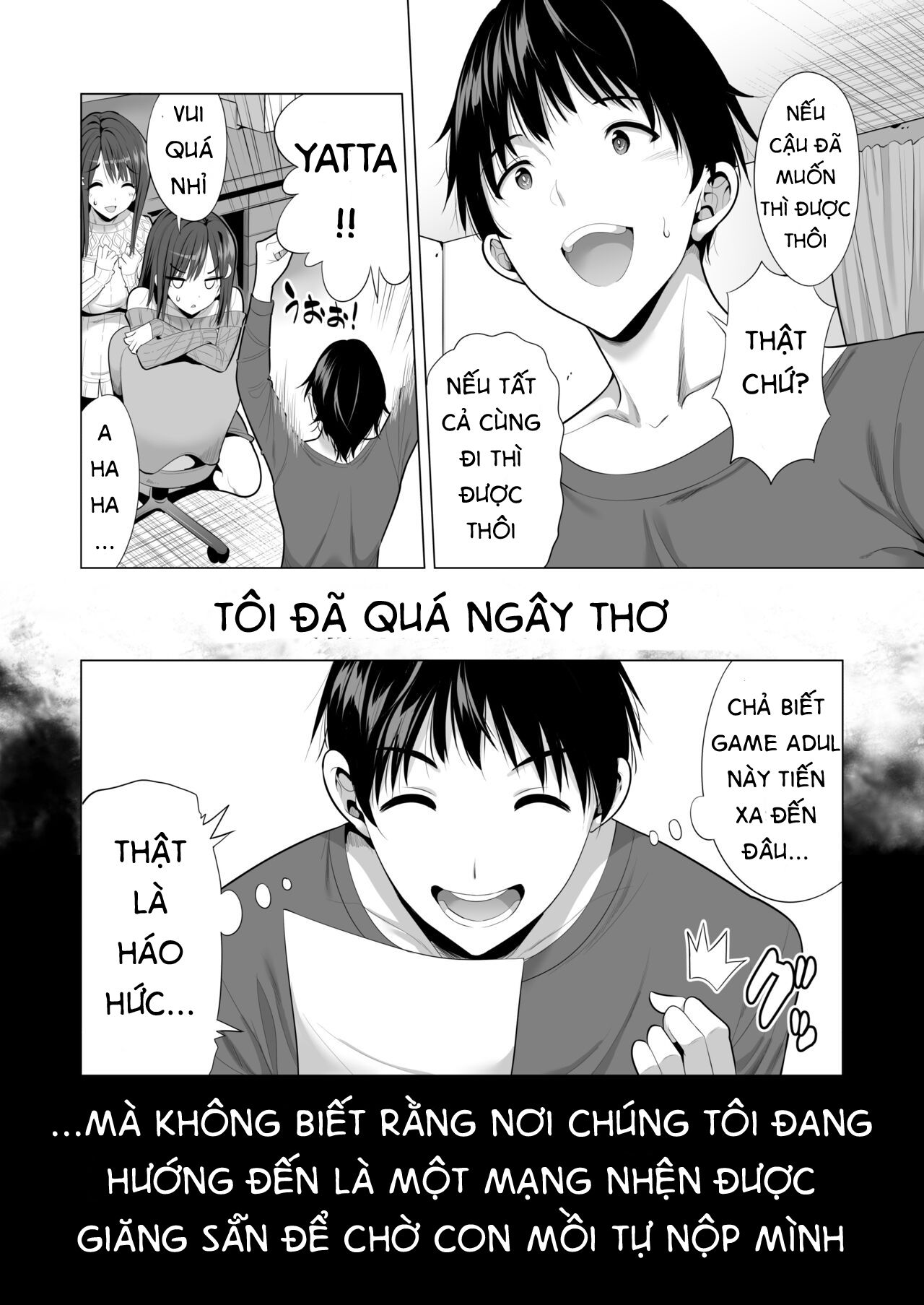 đọc truyện Kumo No Su Ni Torawareta Ore No Kanojo-tachi Oneshot ảnh 3 tại Giả Dược