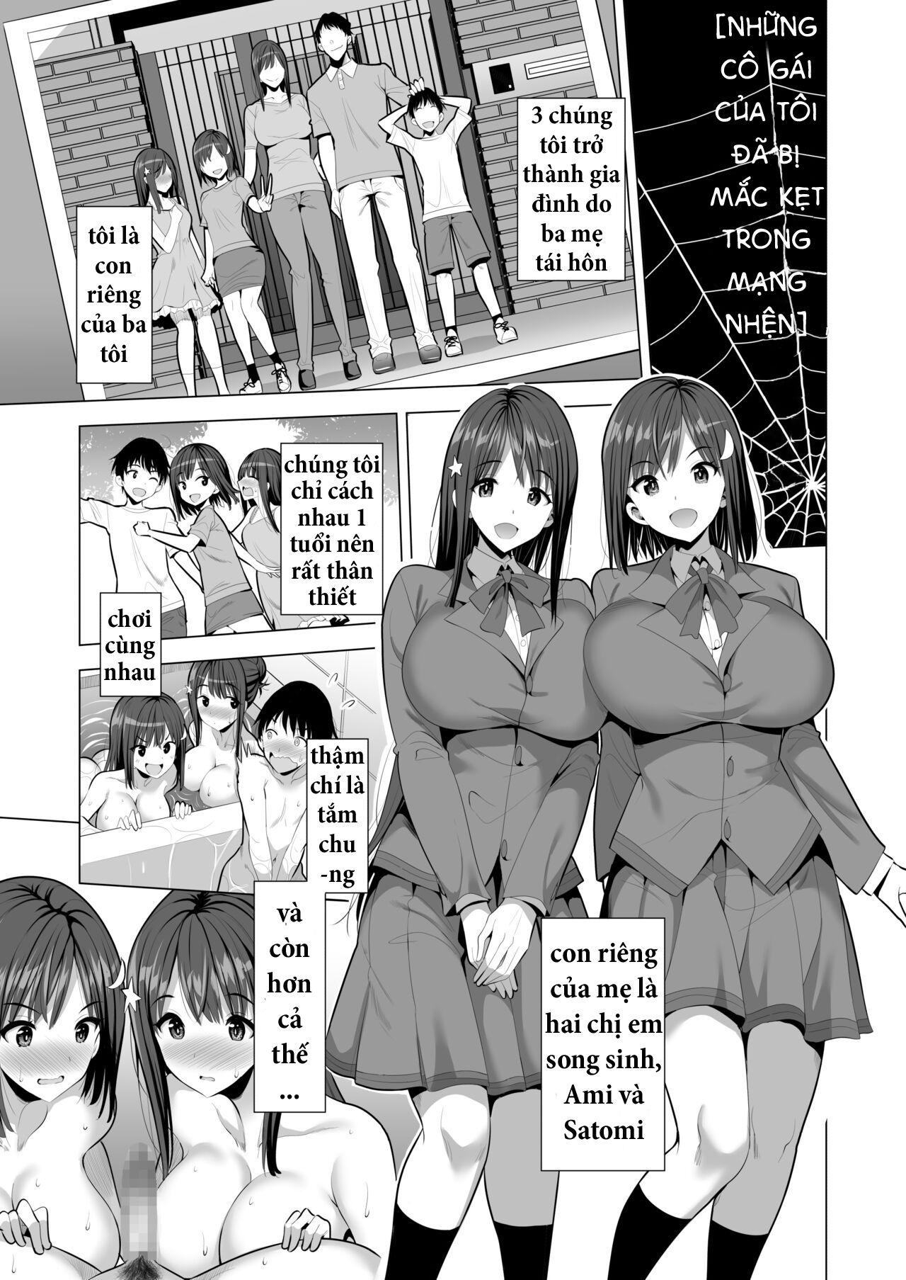 đọc truyện Kumo No Su Ni Torawareta Ore No Kanojo-tachi Oneshot ảnh 4 tại Giả Dược