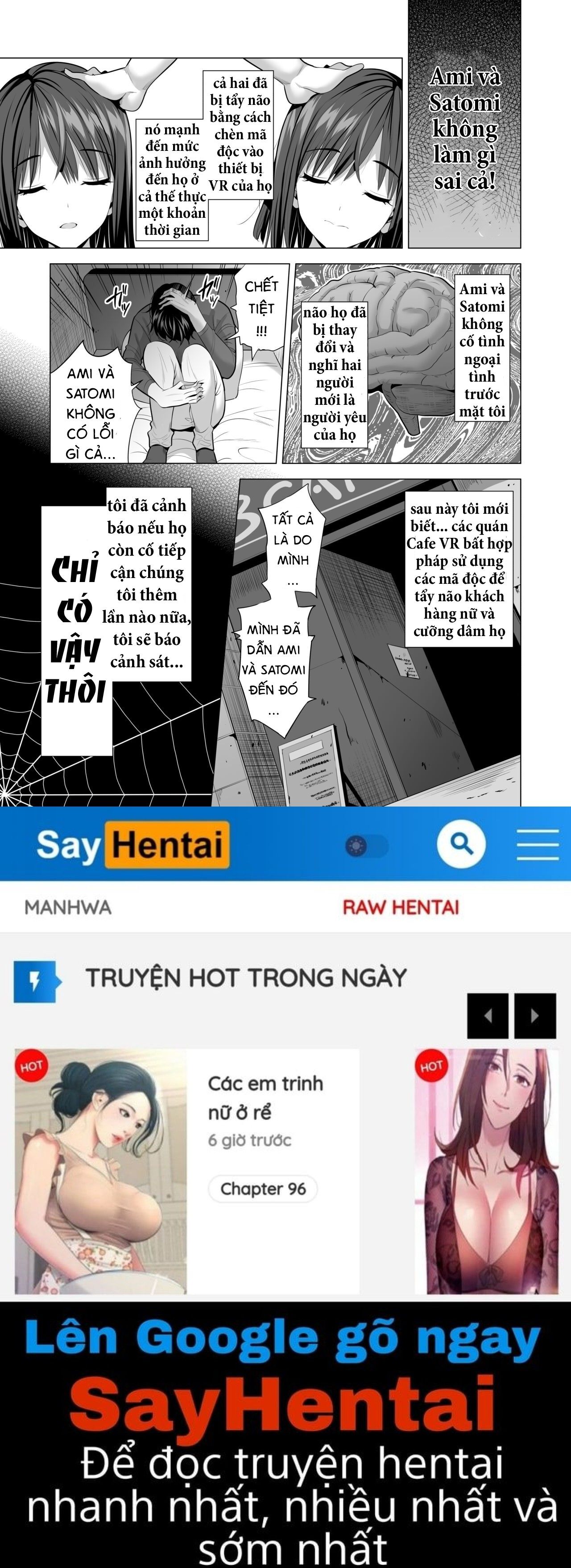 đọc truyện Kumo No Su Ni Torawareta Ore No Kanojo-tachi Oneshot ảnh 70 tại Giả Dược