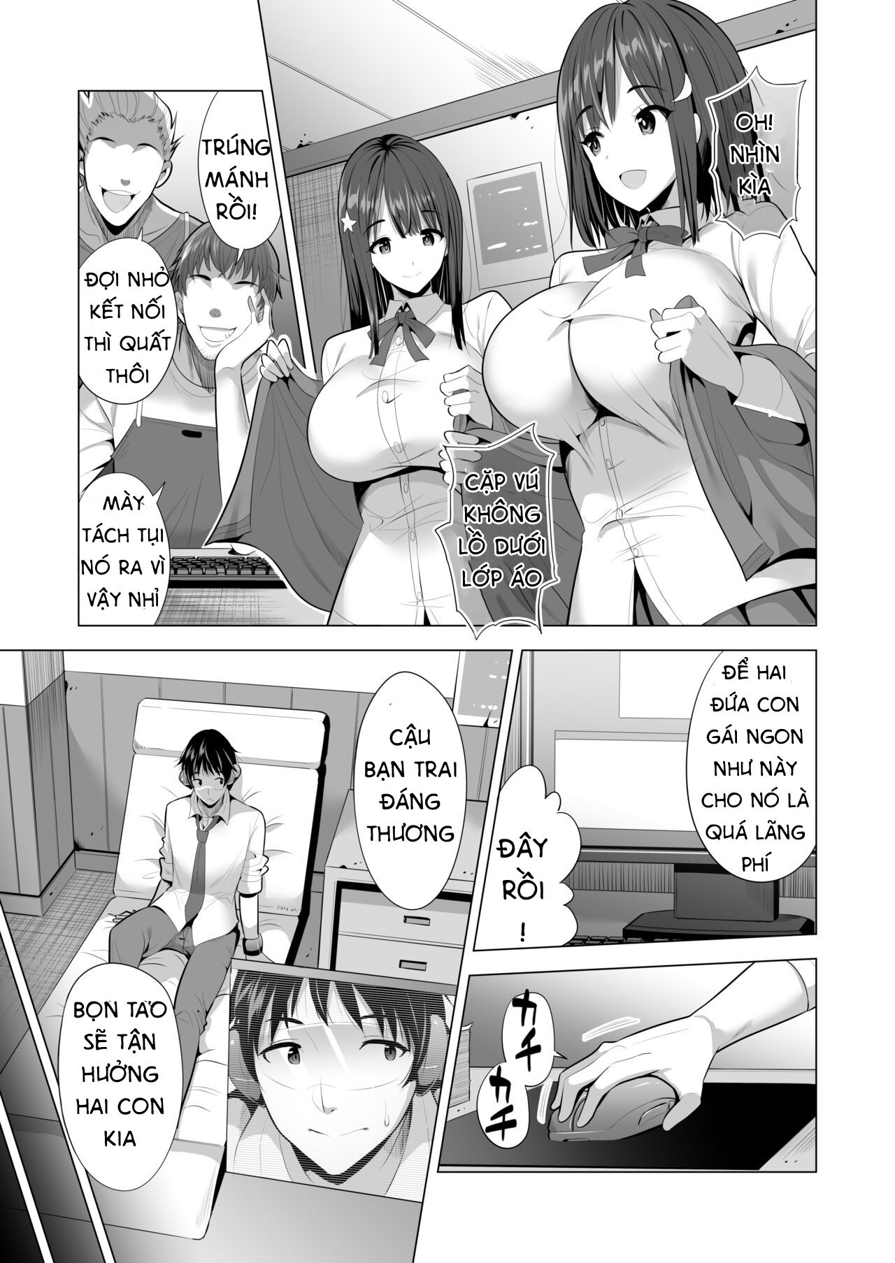đọc truyện Kumo No Su Ni Torawareta Ore No Kanojo-tachi Oneshot ảnh 8 tại Giả Dược