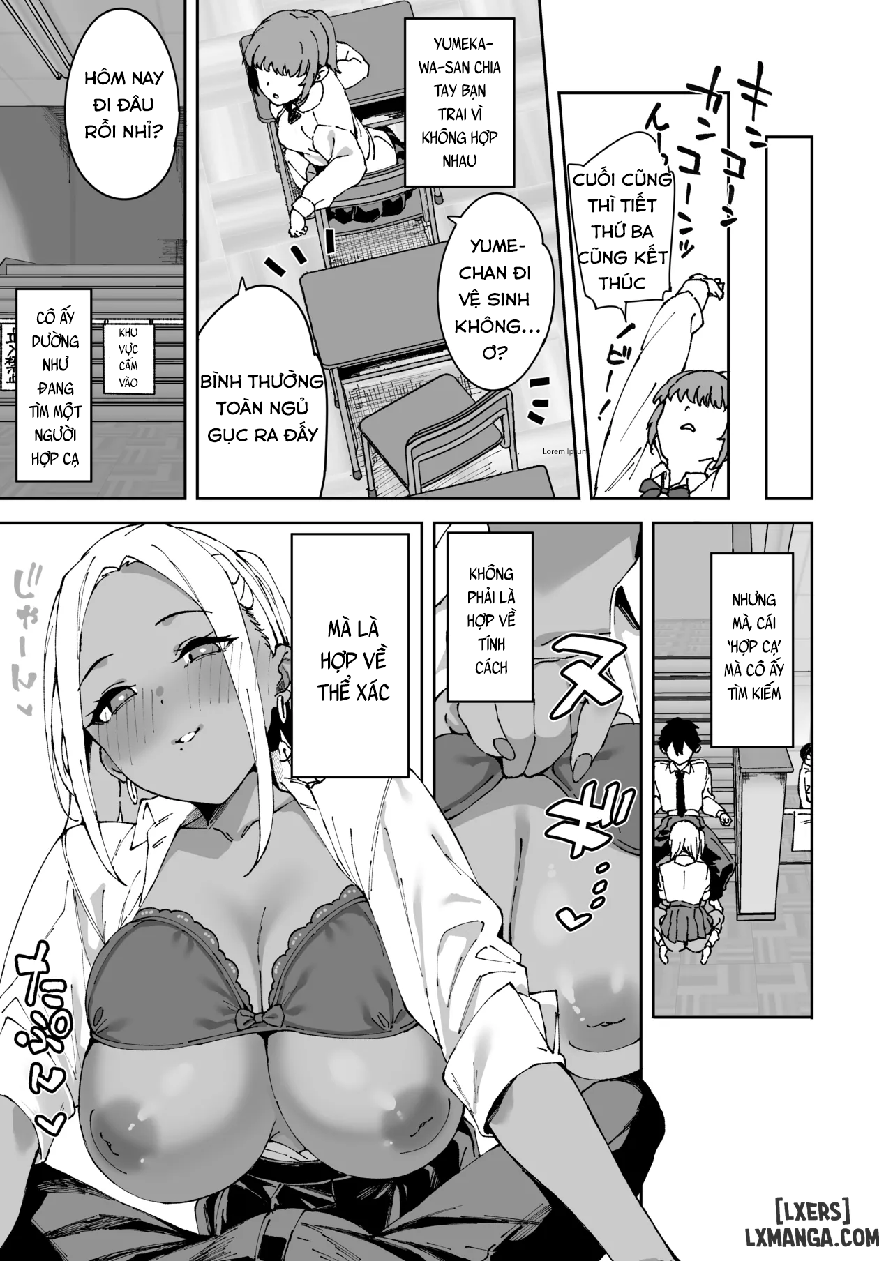 đọc truyện Kurasu No Kuro Gyaru To Sefure Ni Natta Hanashi Chương 2 ảnh 2 tại Giả Dược