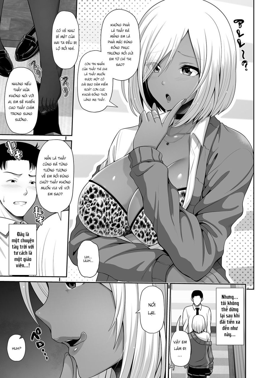 Kuro Gal-chan Seito Wa Choukyou Jouzu Oneshot page 3 - Giả Dược
