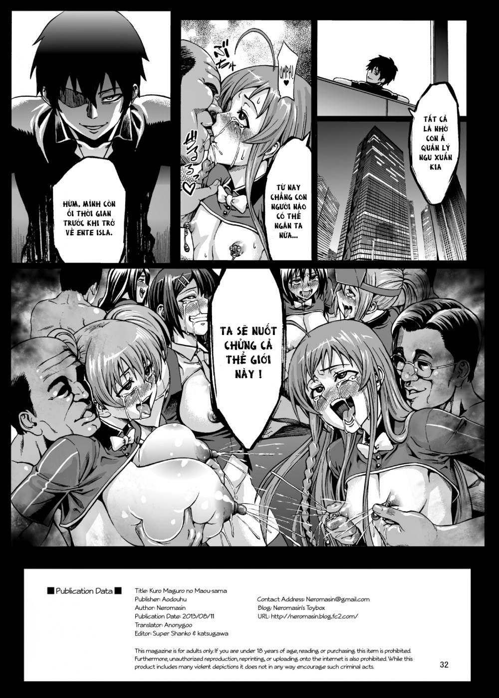 đọc truyện Kuro Maguro No Maou-sama Oneshot ảnh 33 tại Giả Dược