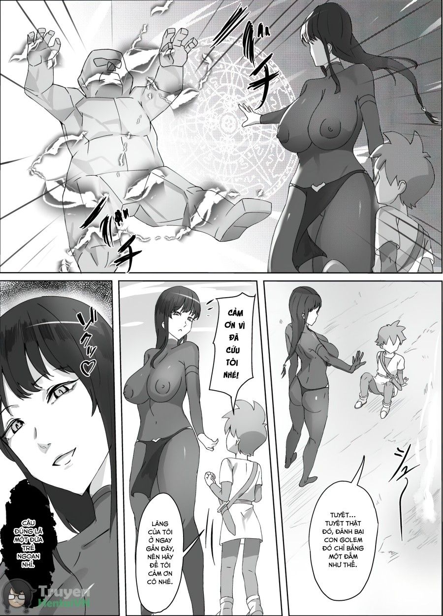 Kuro Majutsushi No Onee-san Ni Kiniirarete Shiborareru Hanashi Chương 0 page 5 - Giả Dược
