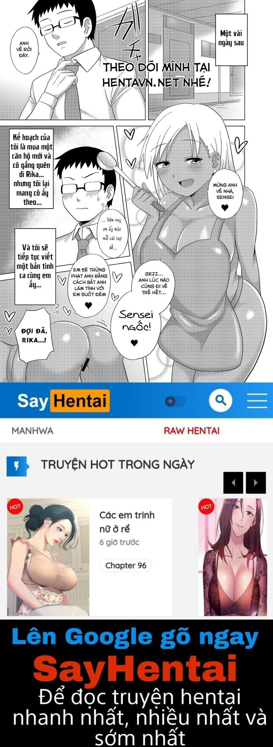 đọc truyện Kurojouten Kuro Gal Jk To Dousei Shite Mita Kekka Oneshot ảnh 24 tại Thiên Thai Truyện