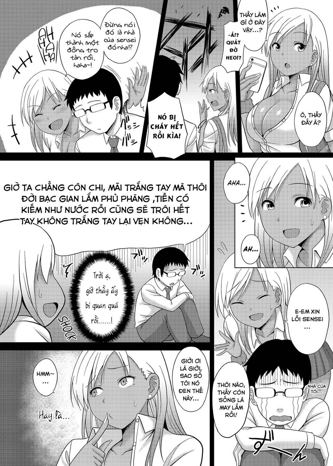 đọc truyện Kurojouten Kuro Gal Jk To Dousei Shite Mita Kekka Oneshot ảnh 5 tại Thiên Thai Truyện