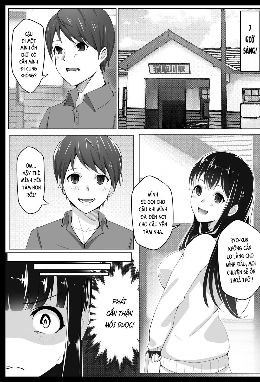 đọc truyện Kurokami Joukyou Shoujo To Otoko Darake No Sharehouse Oneshot ảnh 6 tại Thiên Thai Truyện