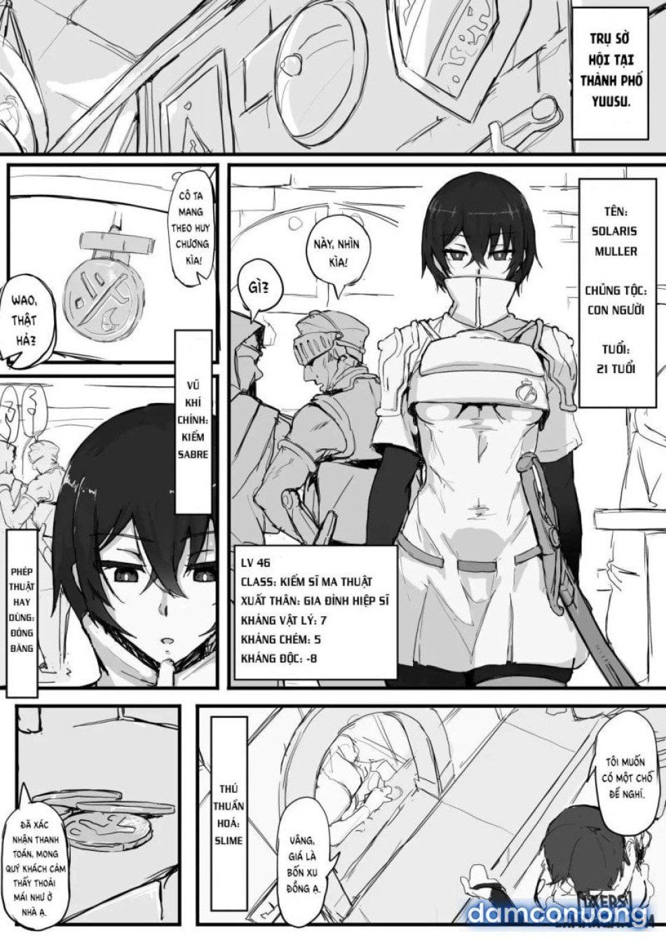 đọc truyện Kurokami Ku-ru Kensi No Syumi Chương 1 ảnh 4 tại Thiên Thai Truyện