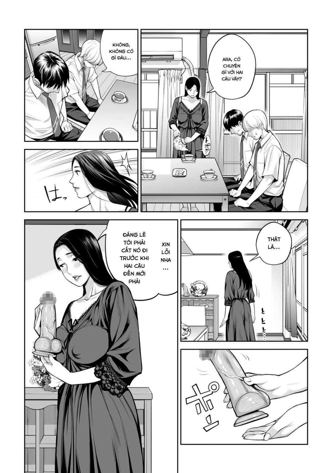 Kurokami Onna No Fudeoroshi ~himitsu No Heya De Nakadashi Sasete Ageru Wa Oneshot page 24 - Giả Dược