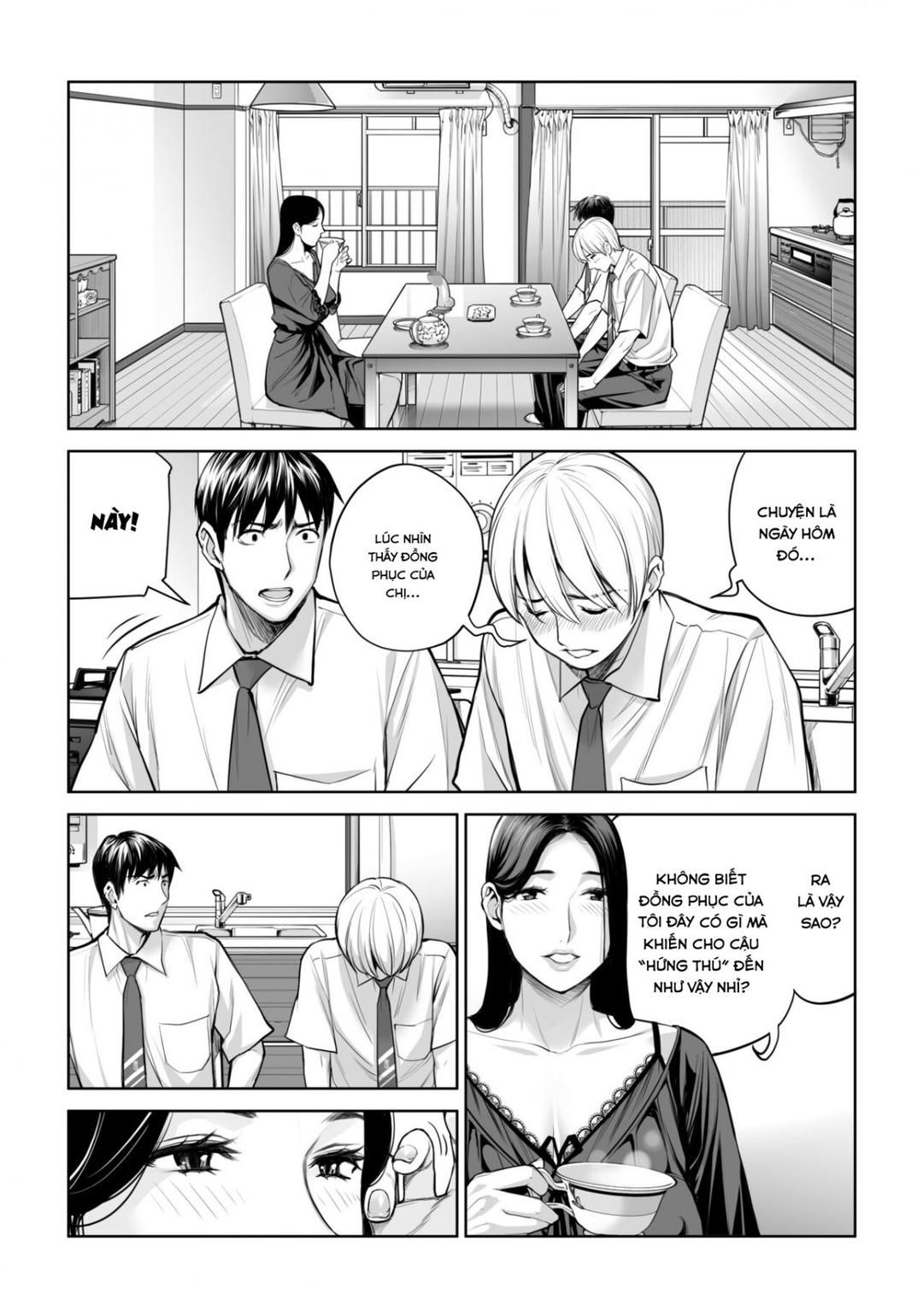 Kurokami Onna No Fudeoroshi ~himitsu No Heya De Nakadashi Sasete Ageru Wa Oneshot page 28 - Giả Dược