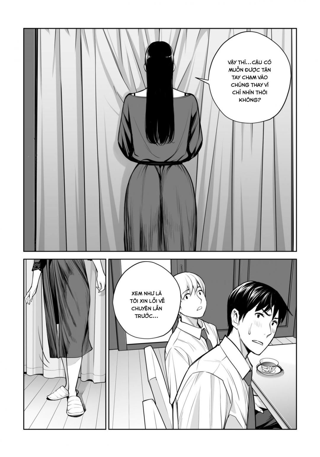 Kurokami Onna No Fudeoroshi ~himitsu No Heya De Nakadashi Sasete Ageru Wa Oneshot page 30 - Giả Dược