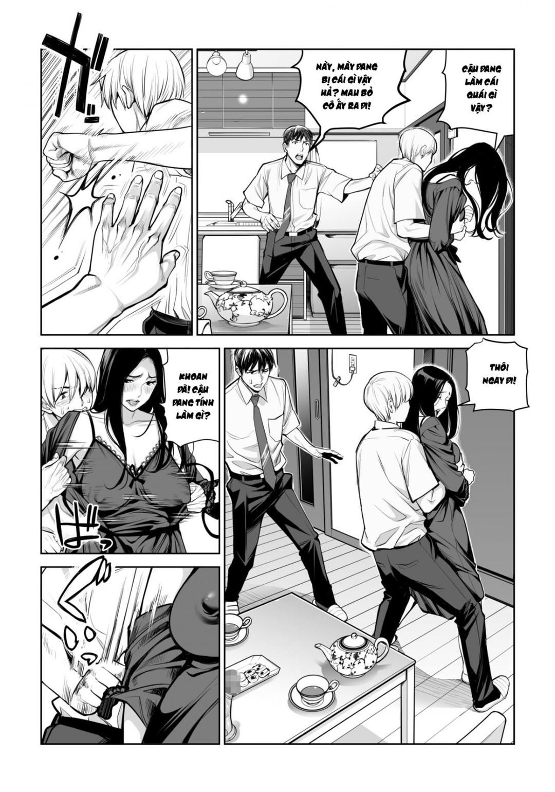 Kurokami Onna No Fudeoroshi ~himitsu No Heya De Nakadashi Sasete Ageru Wa Oneshot page 35 - Giả Dược
