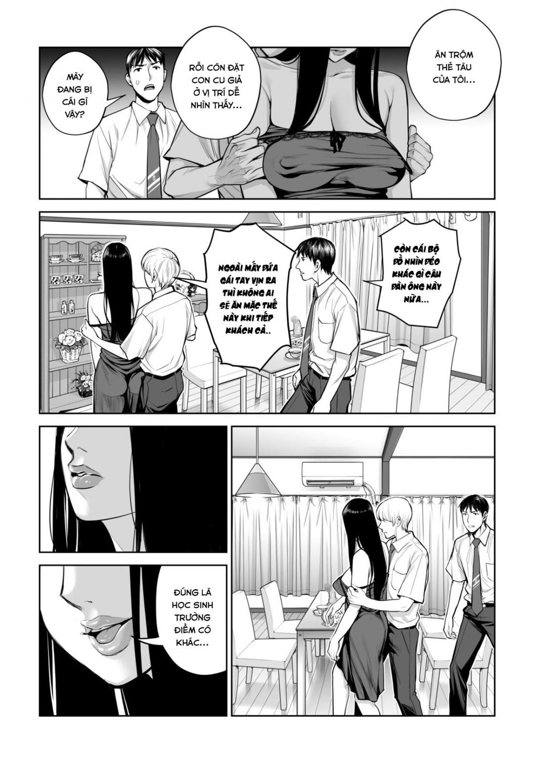 Kurokami Onna No Fudeoroshi ~himitsu No Heya De Nakadashi Sasete Ageru Wa Oneshot page 37 - Giả Dược