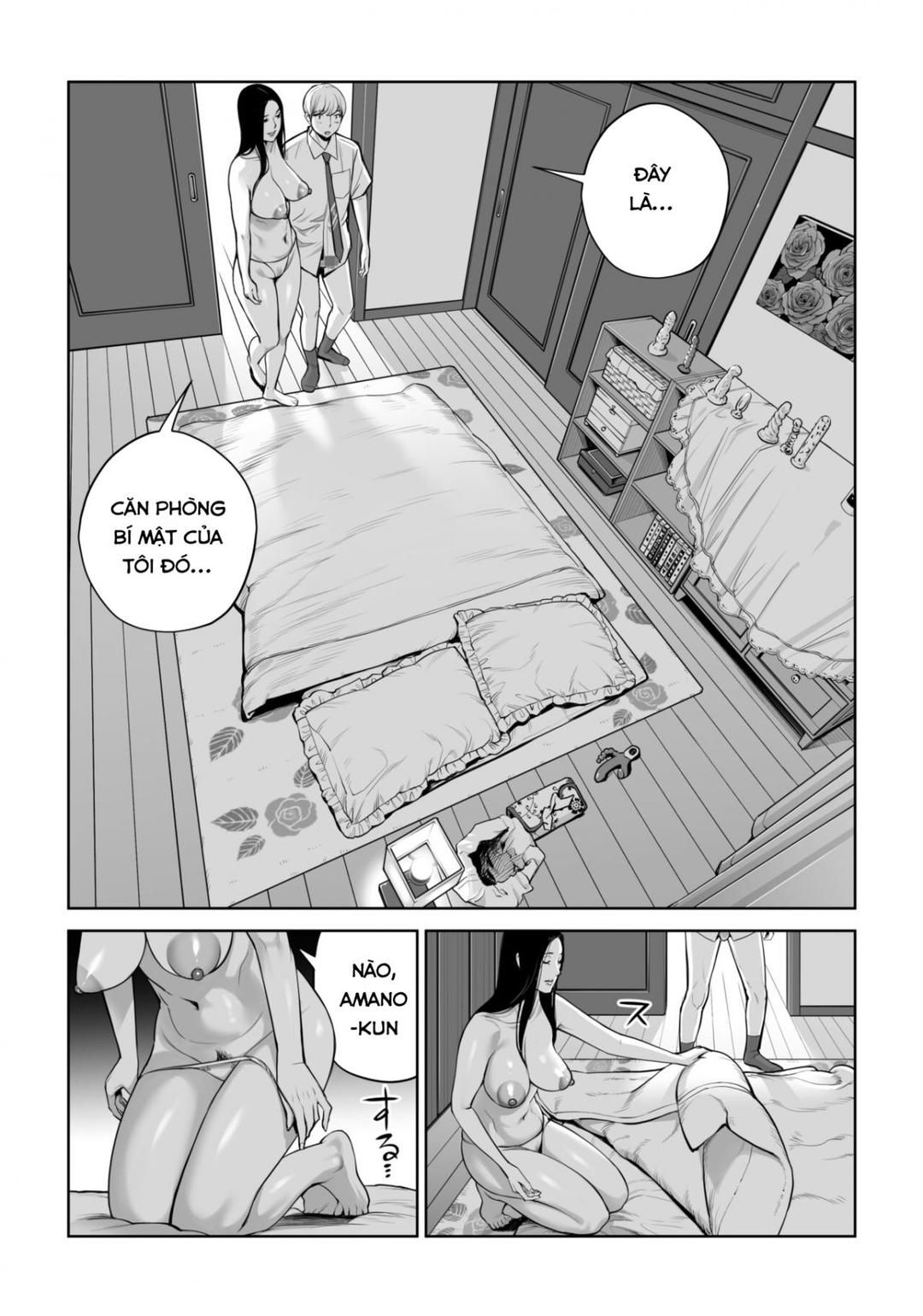 Kurokami Onna No Fudeoroshi ~himitsu No Heya De Nakadashi Sasete Ageru Wa Oneshot page 52 - Giả Dược