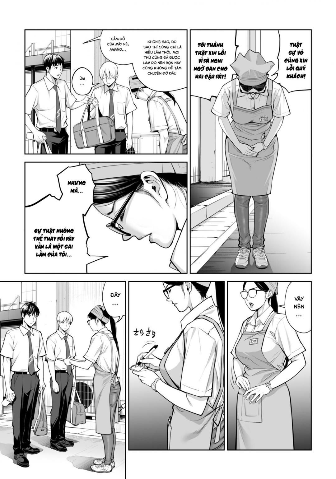 Kurokami Onna No Fudeoroshi ~himitsu No Heya De Nakadashi Sasete Ageru Wa Oneshot page 10 - Giả Dược