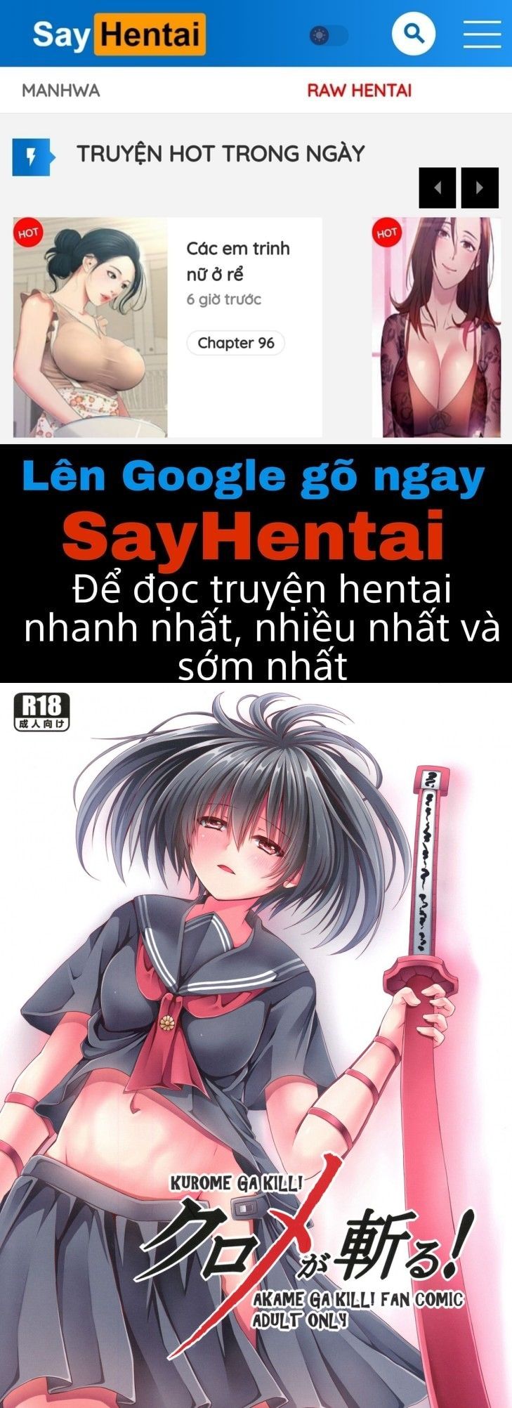 đọc truyện Kurome Ga Kill Oneshot ảnh 1 tại Giả Dược